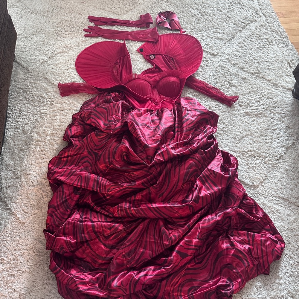 Queen of Hearts from Princess Red Costume - Picture 3 of 4